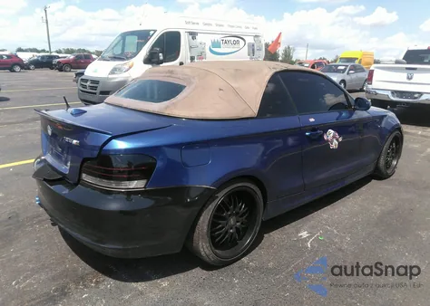 2008 BMW 128I из США, поврежденный, VIN WBAUL73518VE89502